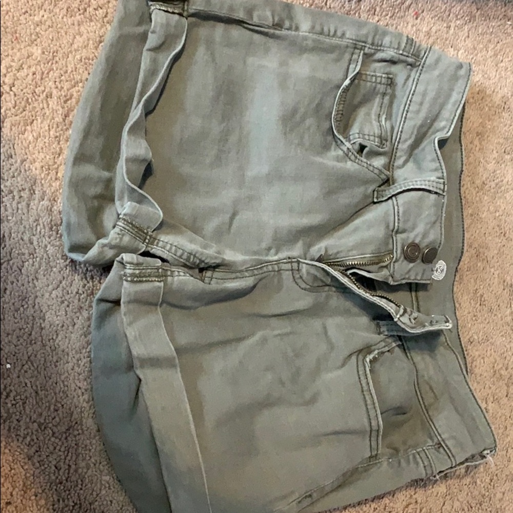 Green so shorts from kohl’s